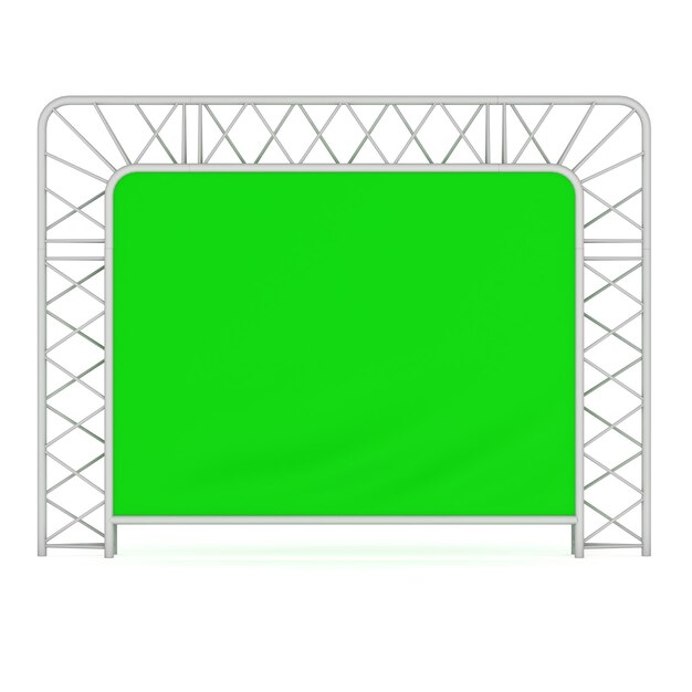 Bannerconstructie van stalen trussbalken