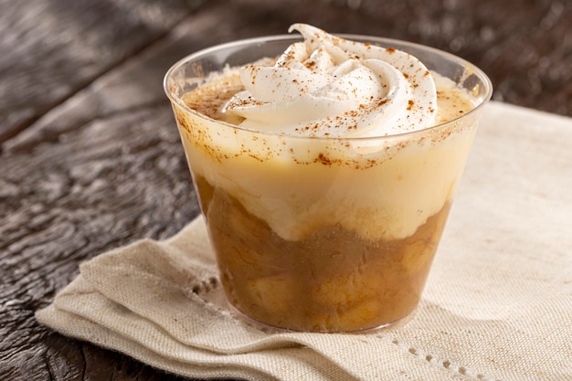 Banoffee Банановый десерт в горшочке