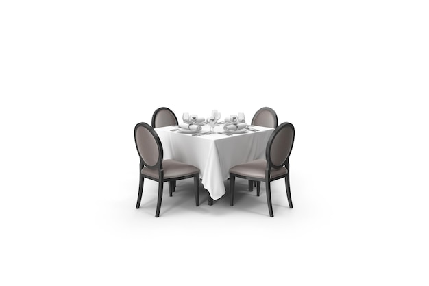 Banquet Dining Table Set
