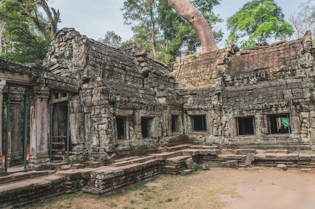 バンテアイクデイ寺院シェムリアップカンボジア