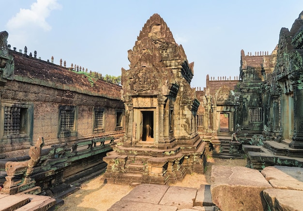 Banteay Samre tempelcomplex in Angkor, Siem Reap, Cambodja.