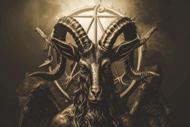 Baphomet duivel genereer Ai