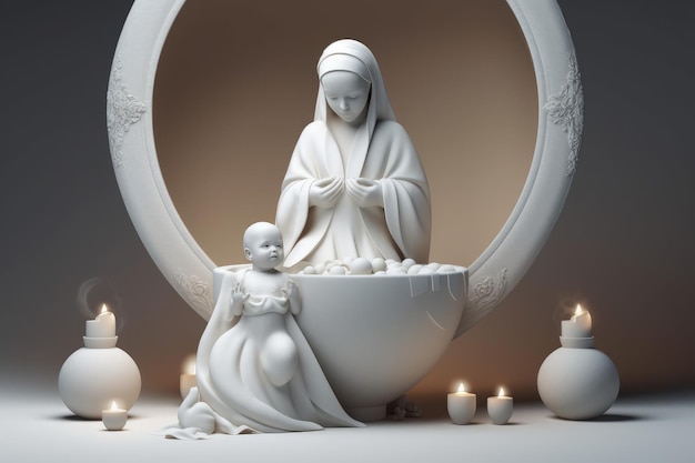 教会での子供の洗礼 生まれたばかりの赤ちゃんの洗礼 教会でのカトリックの行事 神との結合 宗教的伝統 キリスト教の秘跡 神の律法の恵み