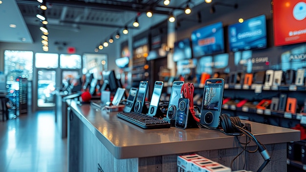 Photo a bar with several monitors and a sign that says  the game