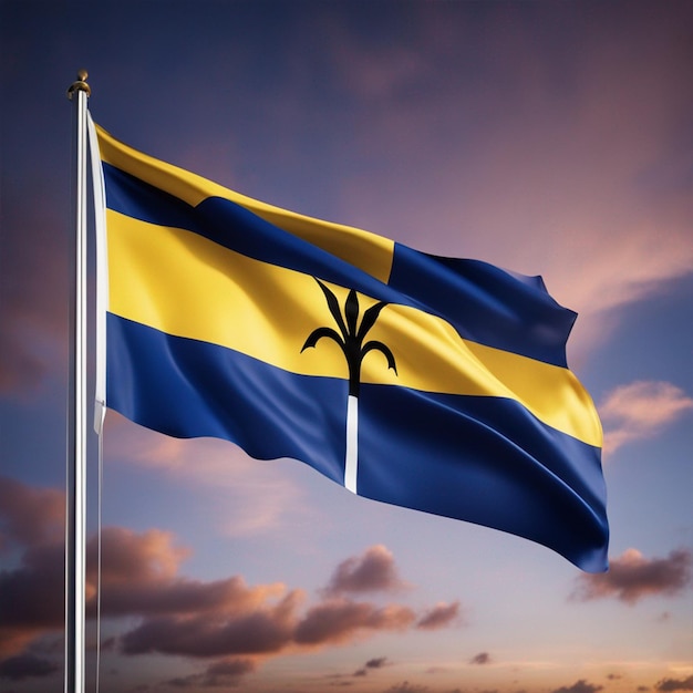 Barbados National Flag wallpaper