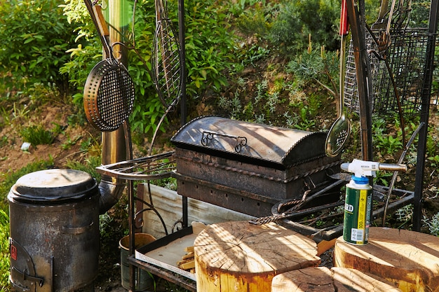 Barbecue als buitenapparaat