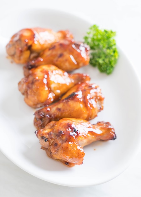 barbecue chicken wings