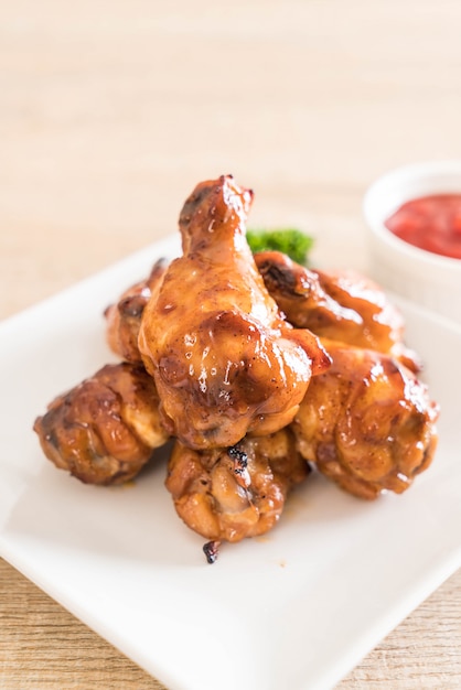 barbecue chicken wings