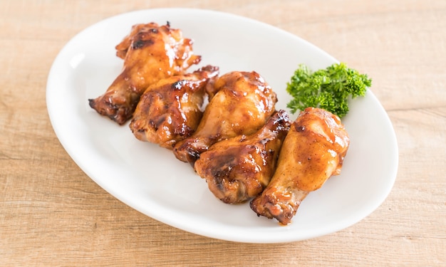 barbecue chicken wings