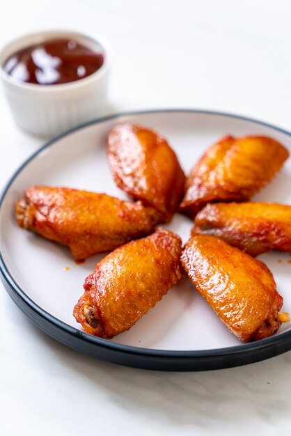 barbecue chicken wings