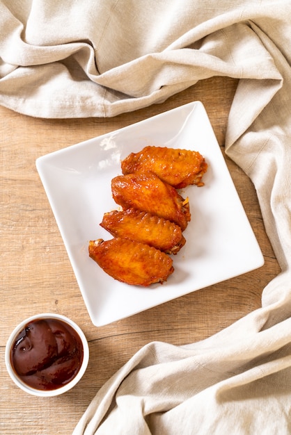 barbecue chicken wings