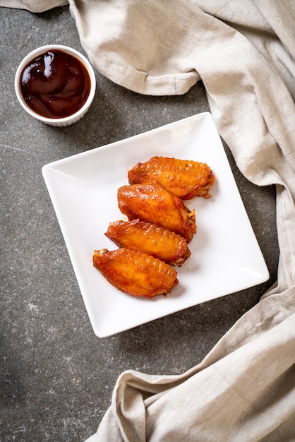 barbecue chicken wings