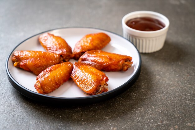 barbecue chicken wings