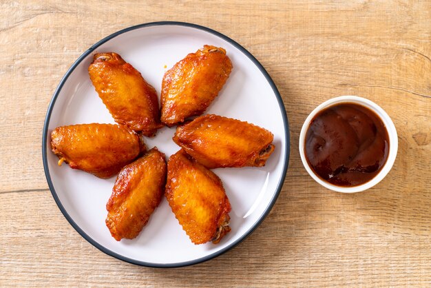 barbecue chicken wings