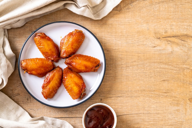 barbecue chicken wings