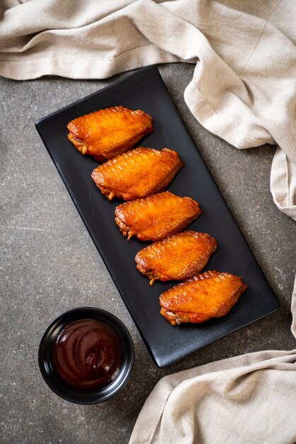 barbecue chicken wings