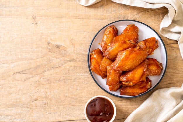 barbecue chicken wings