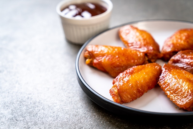 barbecue chicken wings