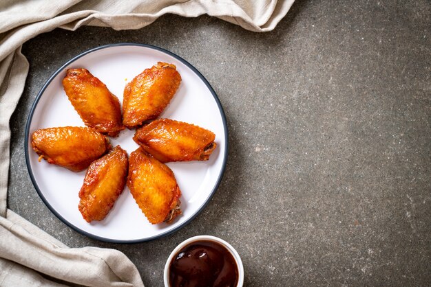 barbecue chicken wings