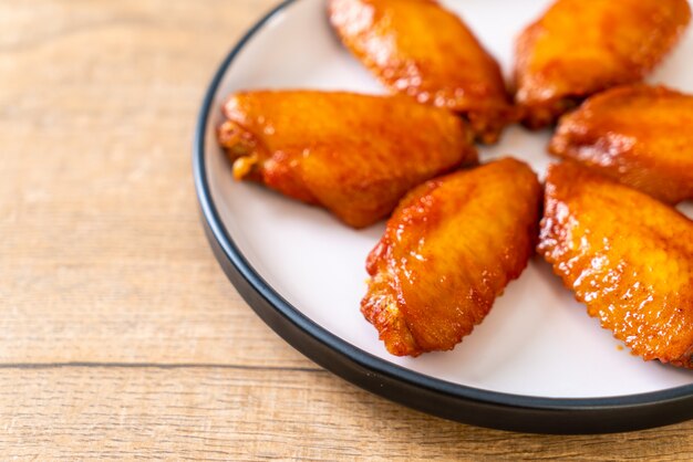 barbecue chicken wings