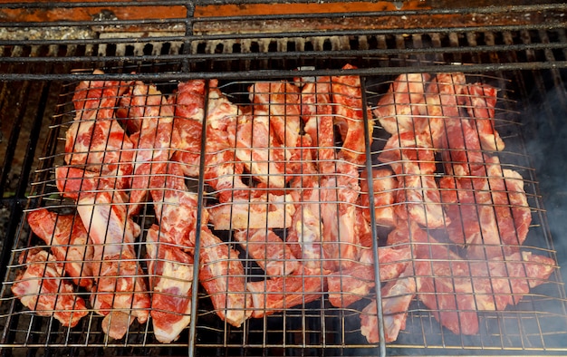 健康的な低脂肪の料理