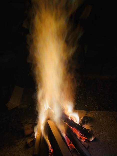 Foto barbecue op het vuur.
