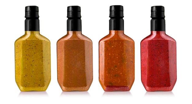 barbecue sauces in bottles