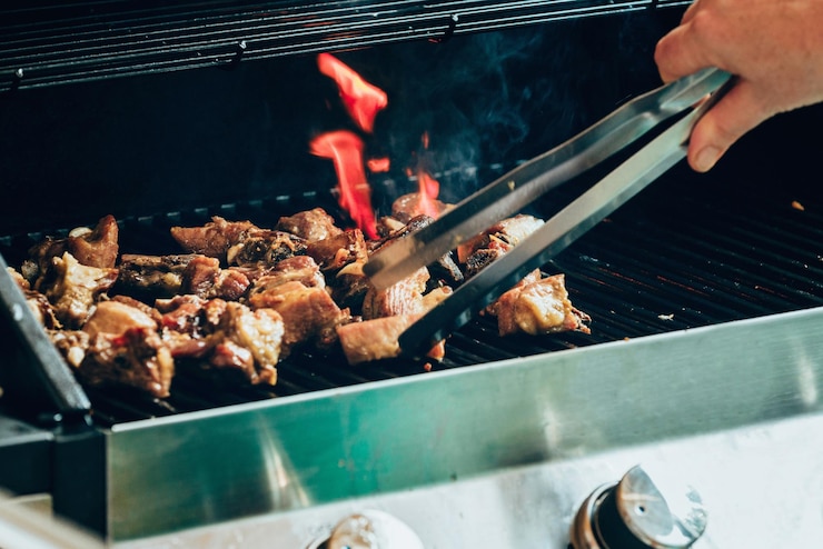 Foto barbecuegrill