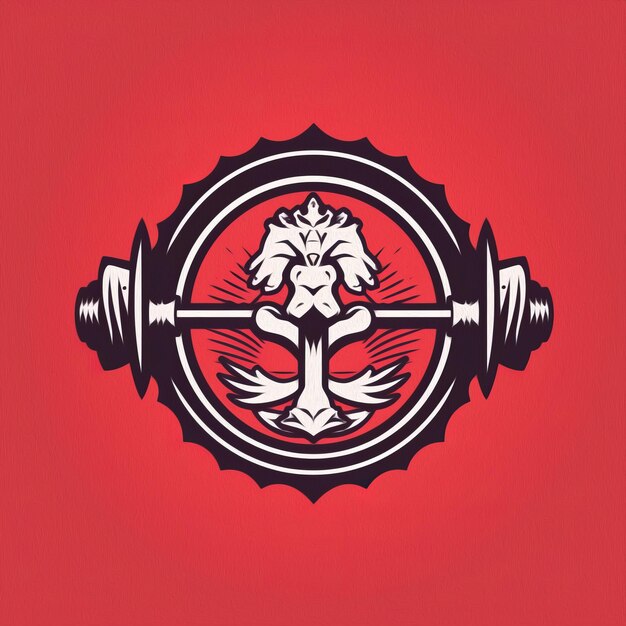 Photo barbell logo