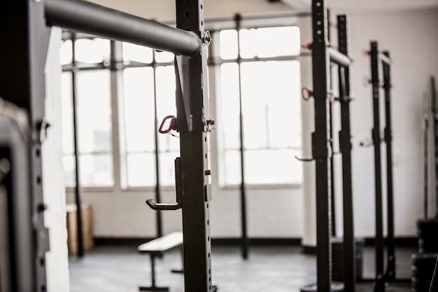 Barbell rack exercise stand