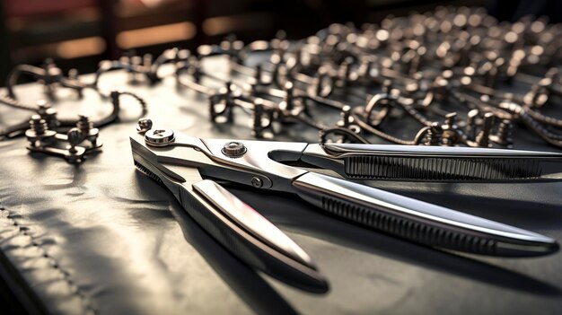 Barber's Scissors and Clippers