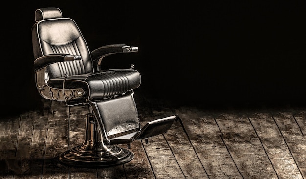 Photo barber shop chair barbershop armchair modern hairdresser and hair salon barber shop for men