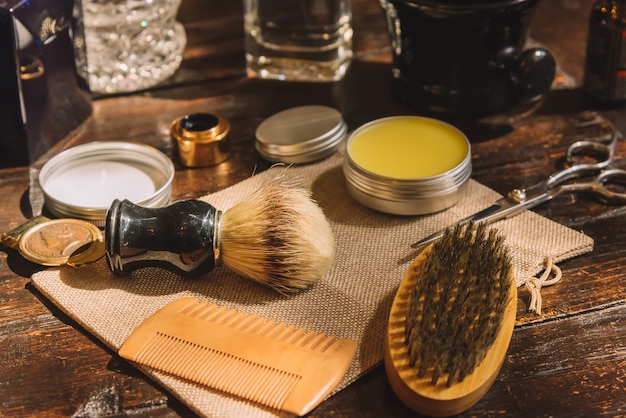 Barber shop shaving and trimmer accesories