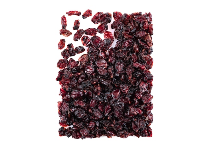 Barberry isolated on white background with copy space for text or images spices and herbs packaging