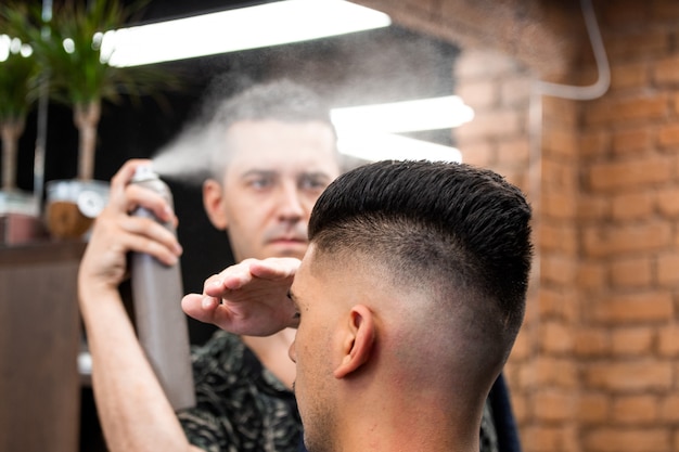 Barbershop kapper en kapsalon