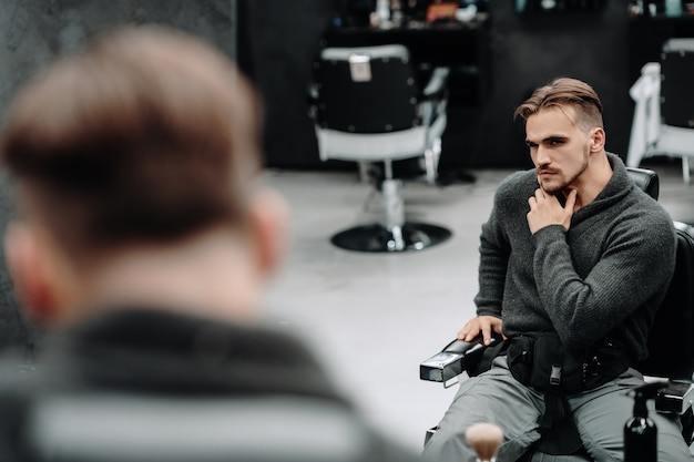 Photo in the barbershop