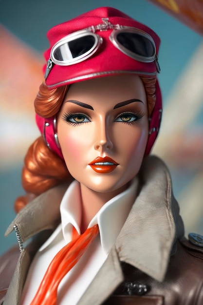 Barbie aviator style