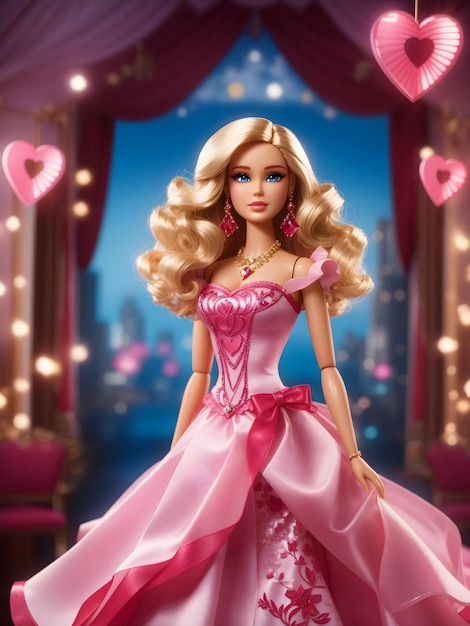 Barbie Boeiende harten en schermen Het betoverende verhaal van de reis van een filmster