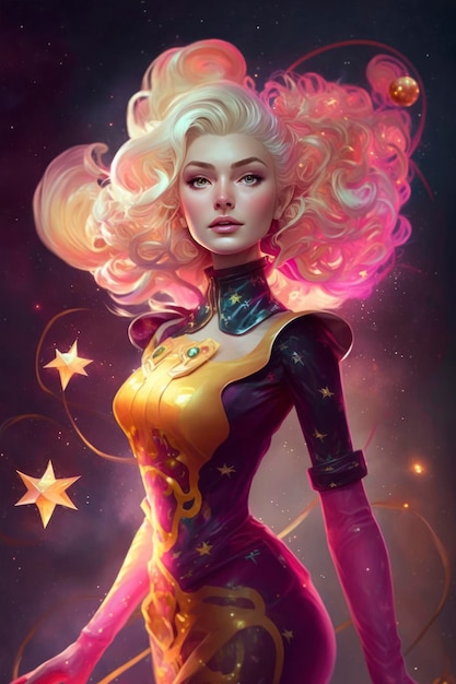 Barbie cosmic style