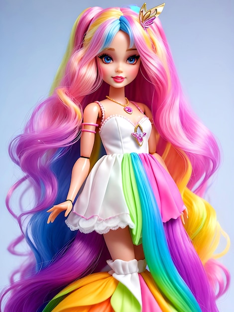 Barbie Cute Doll Ai Generative