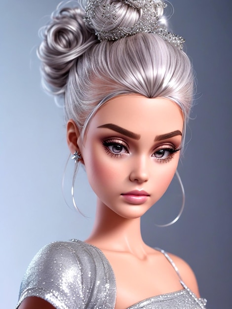 Barbie Cute Doll Ai Generative