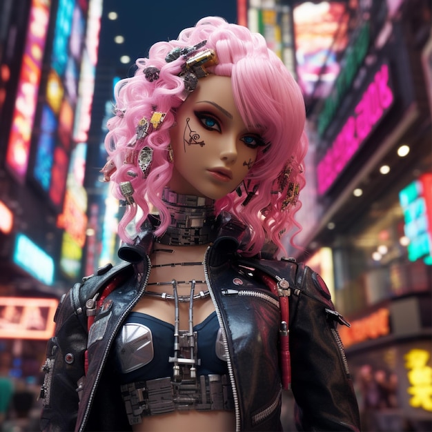 Barbie cyberpunk