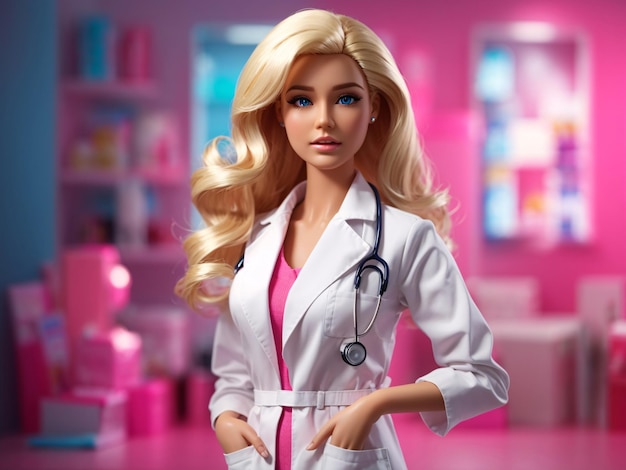 Barbie Doll in Doctor Outfit