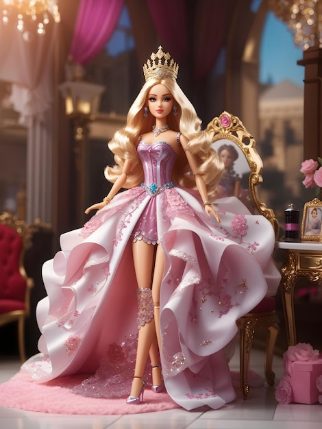 barbie doll full body queen