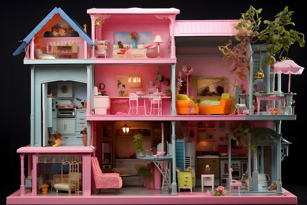 Photo barbie doll house