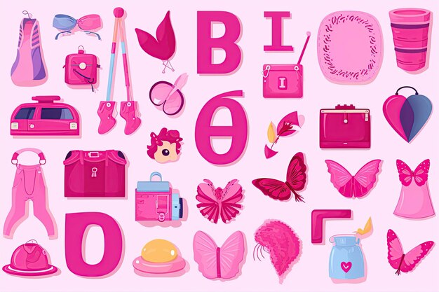 Photo barbie doll an iconic toy for childrengenerated with ai