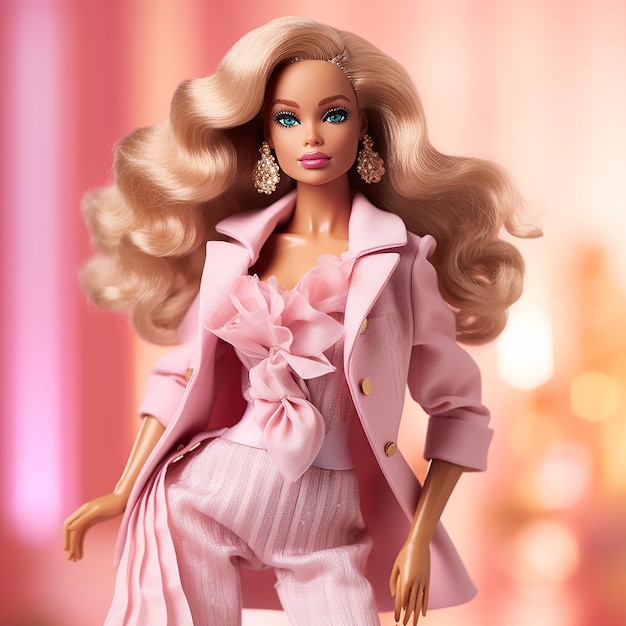 Barbie doll modelling