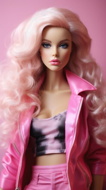 Foto barbie doll top model (modello di bambola barbie)