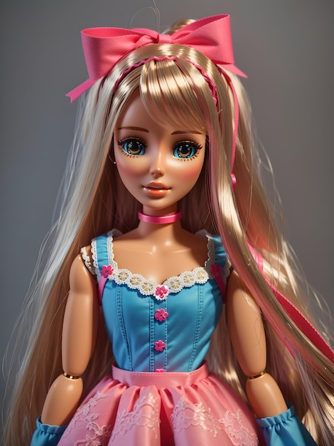 Barbie girl doll ai generated