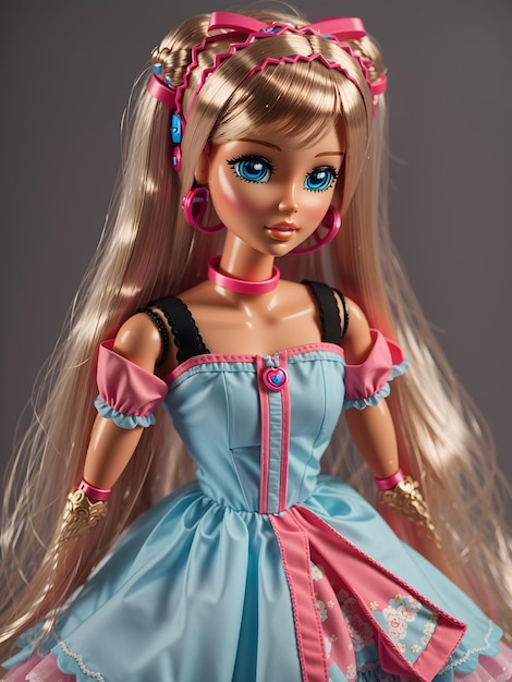 Barbie girl doll ai generated